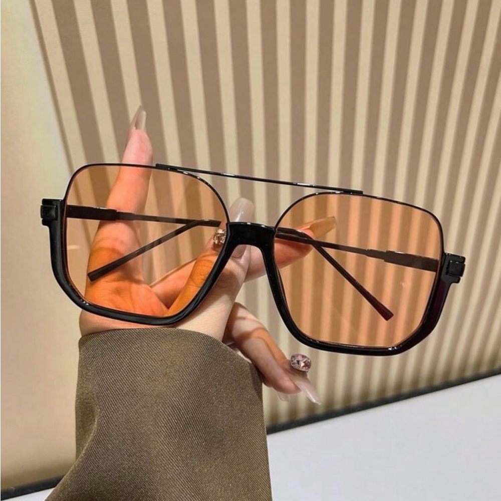 Stylish Black and Brown Sunglasses